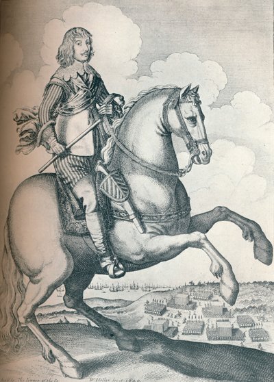Algernon Percy, 10e graaf van Northumberland, 1640 door Wenceslaus Hollar
