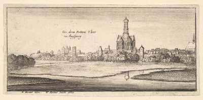 Augsburg door Wenceslaus Hollar