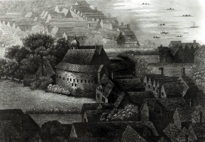 Bear Garden, 1647 door Wenceslaus Hollar