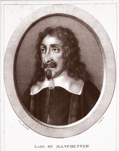Graaf van Manchester, toegeschreven aan Delaporte, gegraveerd door de Langlume door Wenceslaus Hollar
