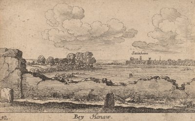 Hanau door Wenceslaus Hollar