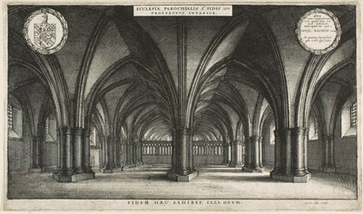 Interieur van de Crypte van St. Paul