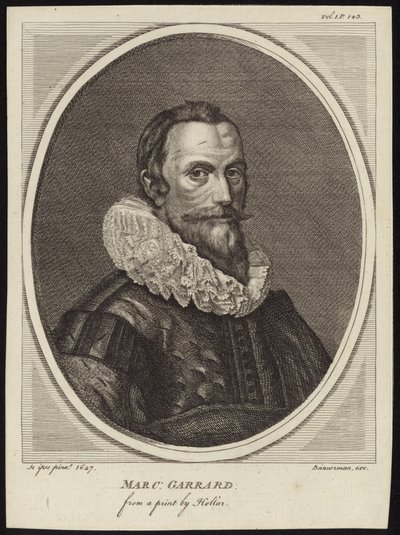 Marc Garrard door Wenceslaus Hollar