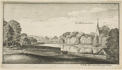 Bij Albury door Wenceslaus Hollar