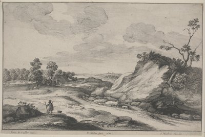 De Jager door Wenceslaus Hollar