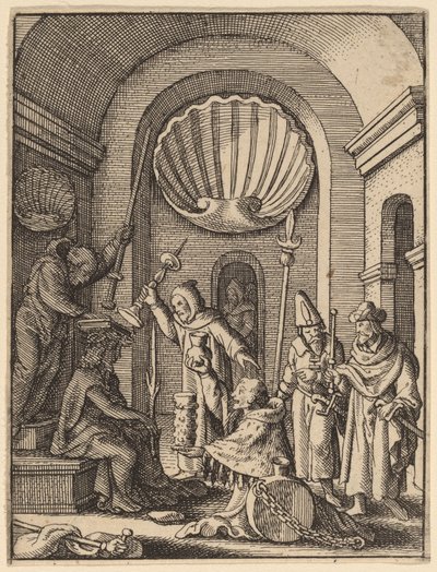 De bespotting door Wenceslaus Hollar