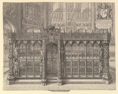 Graf van Hendrik VII door Wenceslaus Hollar