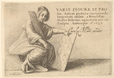 Varie Figuræ et Probæ, 1645 door Wenceslaus Hollar