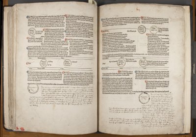 Fol 58 verso 59 recto, Fasciculus Temporum door Werner Rolevinck