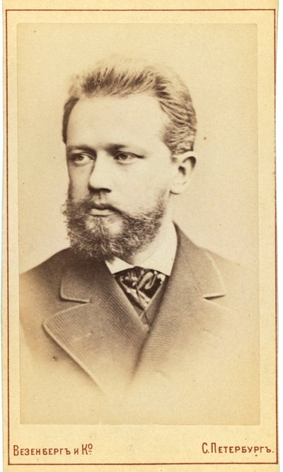 Pjotr Tsjaikovski, Russische componist, 19e eeuw door Wesenberg