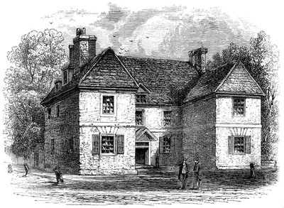 William Penns Huis, Philadelphia, Pennsylvania, eind 17e-begin 18e eeuw ca. 1880 door Whymper