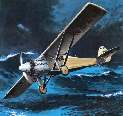 Spirit van St Louis door Wilf (20th century) Hardy