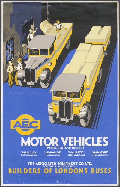 AEC Motor engineering door Wilfred Fryer
