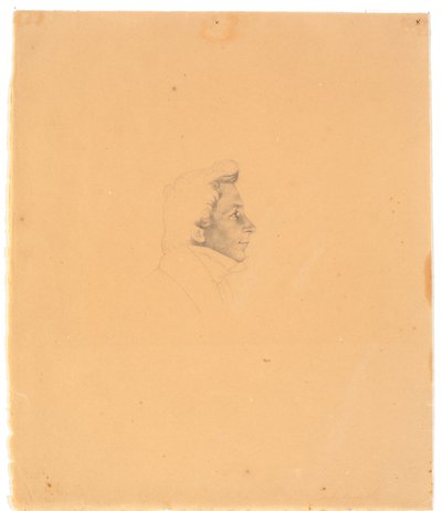Porträt von Bernhard Stange door Wilhelm Bendz
