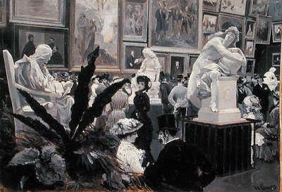 Op de Internationale Kunsttentoonstelling van Wenen in 1882 door Wilhelm Gause