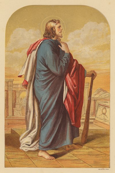 Sint Judas Thaddeus door Wilhelm Kandler