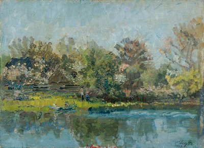 Oude Donau door Wilhelm Legler