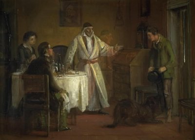 De terugkeer van de verloren zoon door Wilhelm Marstrand