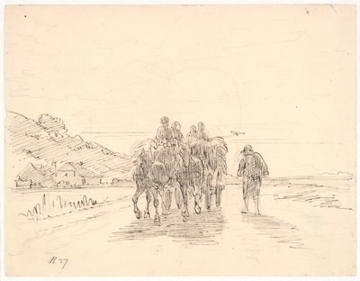 Het Koren wordt Binnengehaald door Wilhelm Marstrand