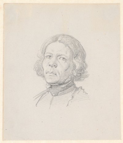 Portrethoofd, Zweedse boer door Wilhelm Marstrand