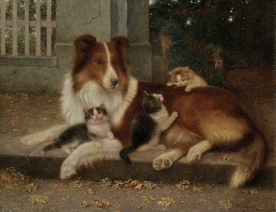 Beste vrienden door Wilhelm Schwar