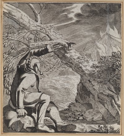 De Dwaas die Boos is op de Straffen van God door Wilhelm Stettler