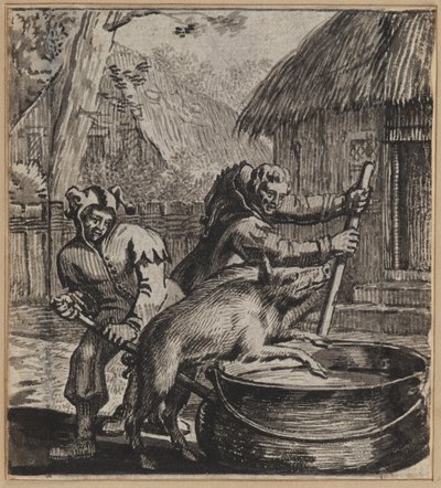 De geschenk-lievende nar door Wilhelm Stettler
