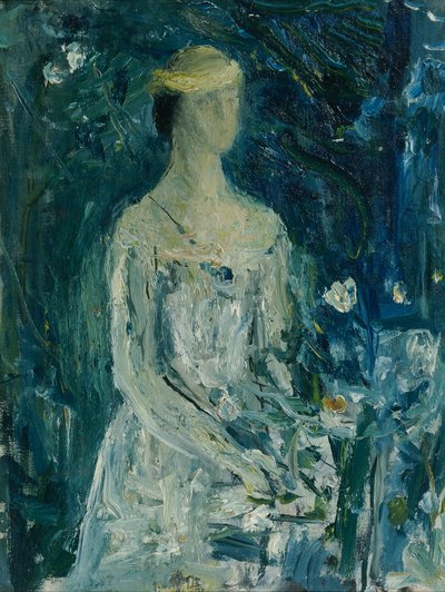 De vrouw van de kunstenaar door Wilhelm Thöny