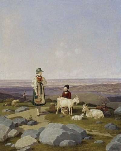 Op de Gaisalm door Wilhelm von Kobell