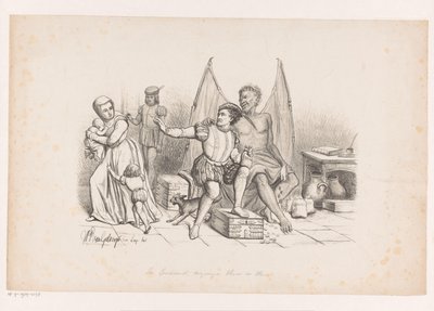 Man bezeten door hebzucht door Wilhelmus Petrus van Geldorp