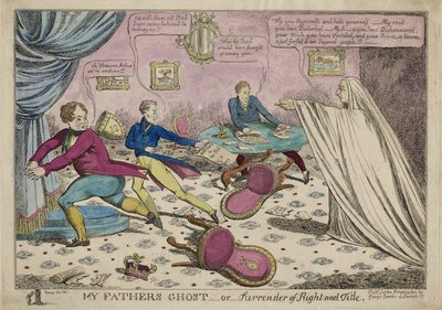 De Geest van Mijn Vader, of Overgave van Recht en Titel, 1829 door Will Sparks