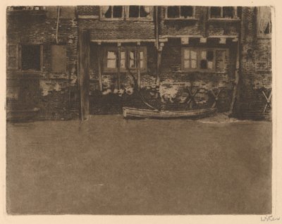 Voorstraatshaven, Dordrecht door Willem Arnold Witsen