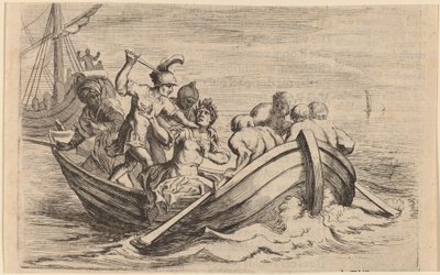 De Steekpartij van Pompeius door Willem Basse