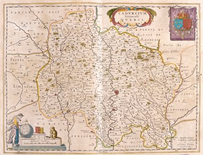 Departement Lot - Languedoc - Quercy, in 