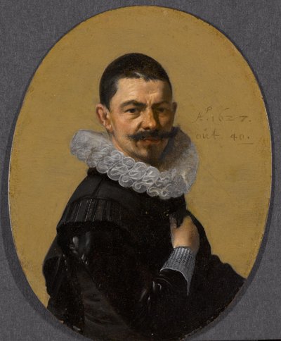 Portret van een man door Willem Cornelisz Duyster (attributed to)