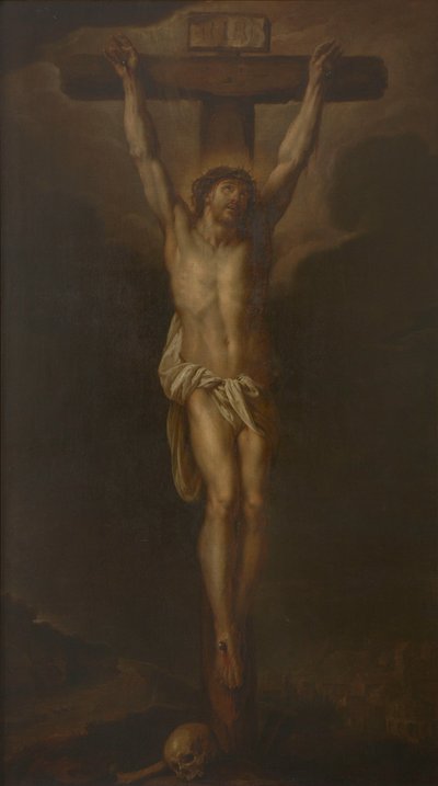 Dutch: Christus aan het kruis Christ on the cross door Willem Jacob Herreyns