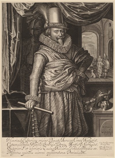 Frederik Hendrik, Prins van Nassau-Oranje door Willem Jacobsz Delff