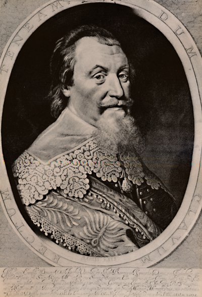 Axel Oxenstierna, Graaf van Sodermore, Zweedse staatsman, 17e eeuw door Willem Jacobzoon Delff