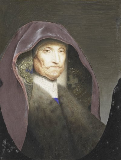 Portret van een Oude Vrouw, zogenaamd Rembrandts Moeder door Willem Paulet (rejected attribution)