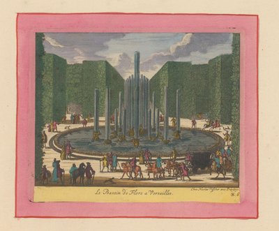 Bassin von Flora in den Gärten von Versailles door Willem Swidde