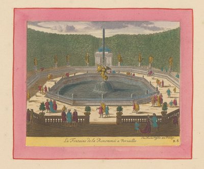 Brunnen des Ruhms in den Gärten von Versailles door Willem Swidde
