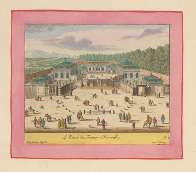 Zugang zum Grand Trianon in Versailles door Willem Swidde