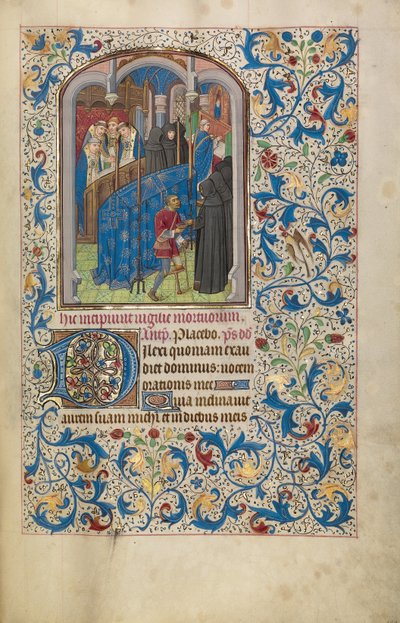 Messe für die Toten door Willem Vrelant