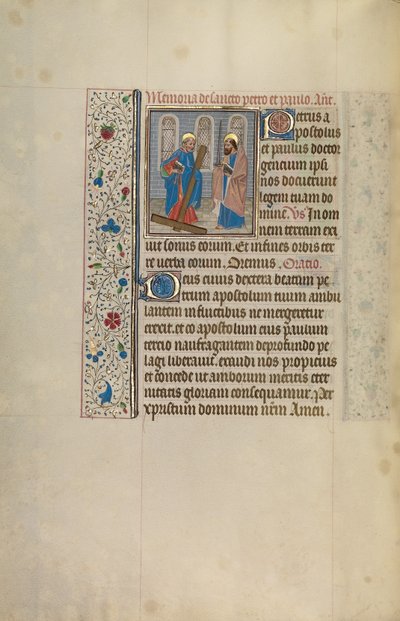Heiligen Petrus en Paulus door Willem Vrelant