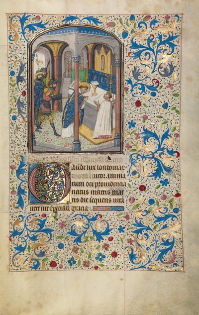 Das Martyrium des Heiligen Thomas Becket door Willem Vrelant