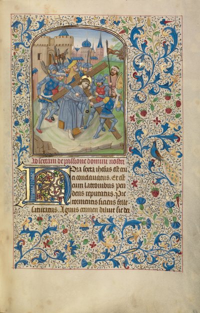 Der Weg nach Golgatha door Willem Vrelant