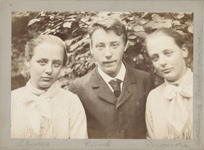 Drieling Stans, Paul en Peronne Arntzenius door Willem Witsen