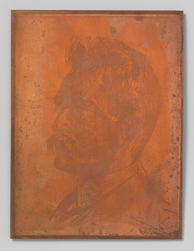 Porträt von Jan Hofker door Willem Witsen