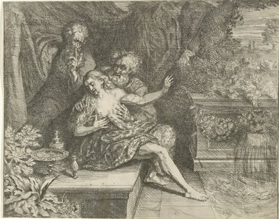 Suzanna en de ouderlingen door Willem de Ryck