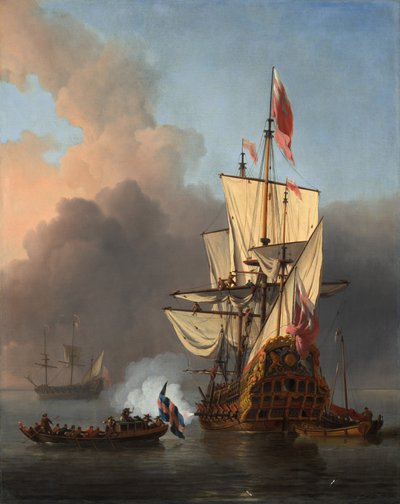 door Willem van de the Younger Velde